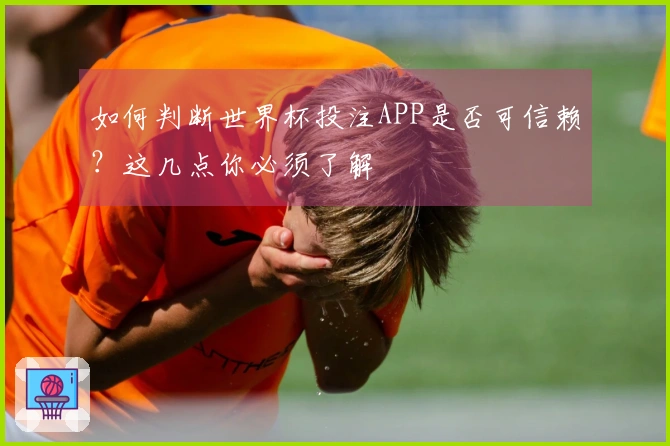 如何判断世界杯投注APP是否可信赖？这几点你必须了解